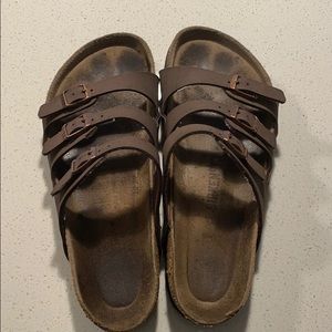 Women’s 3 strap Birkenstock size 39
